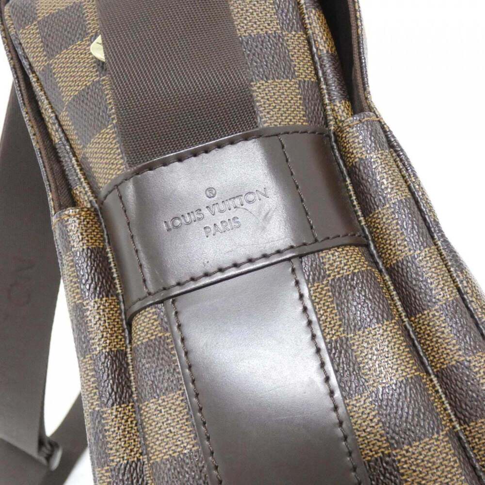 LOUIS VUITTON Authentic Brown Damier Shoulder Bag - Picture 4 of 9